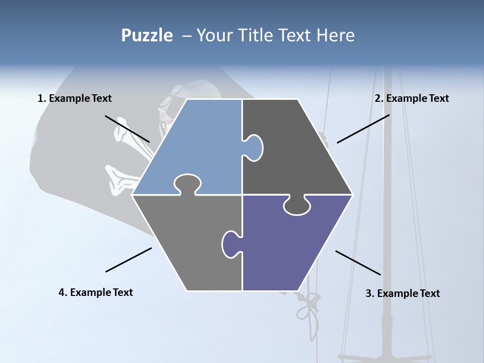 Thief Skull Maritime PowerPoint Template