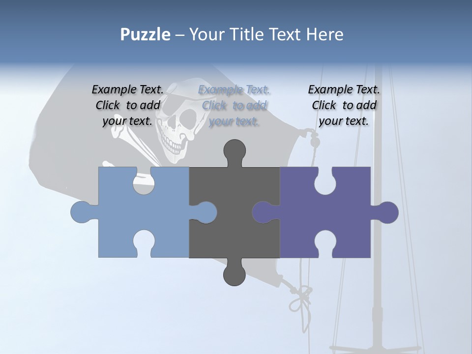 Thief Skull Maritime PowerPoint Template