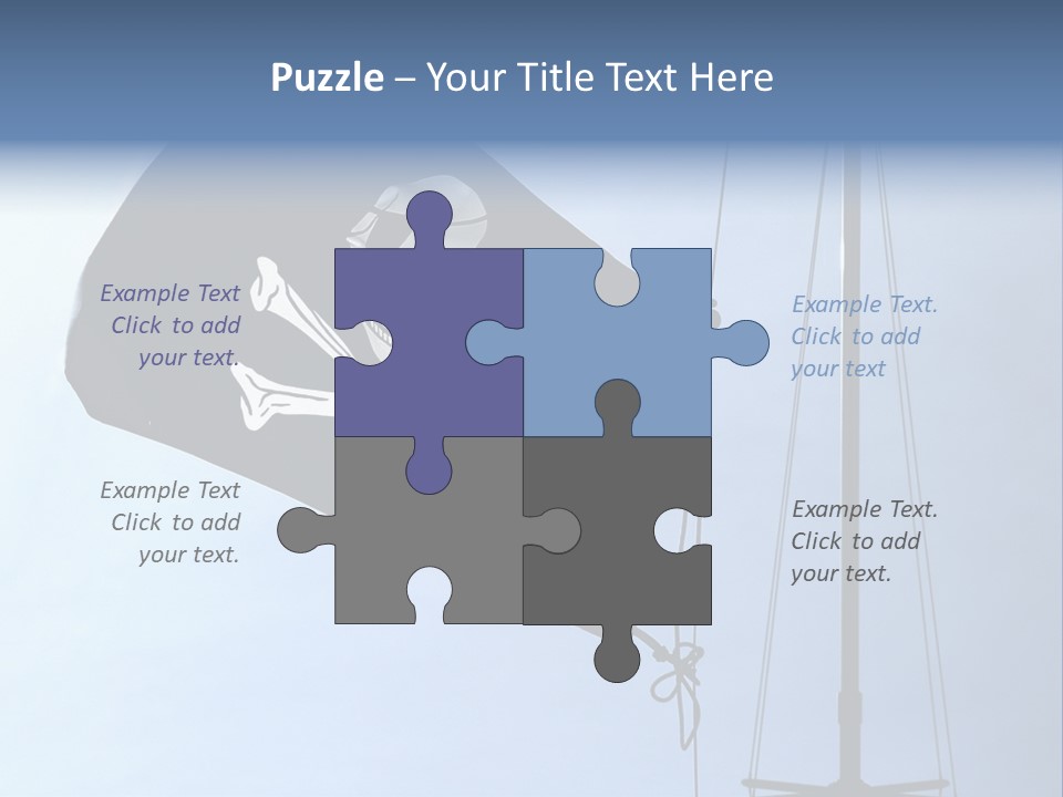 Thief Skull Maritime PowerPoint Template