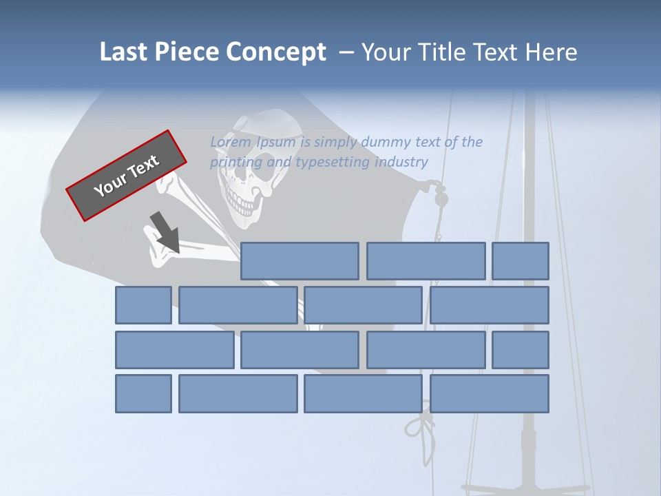 Thief Skull Maritime PowerPoint Template