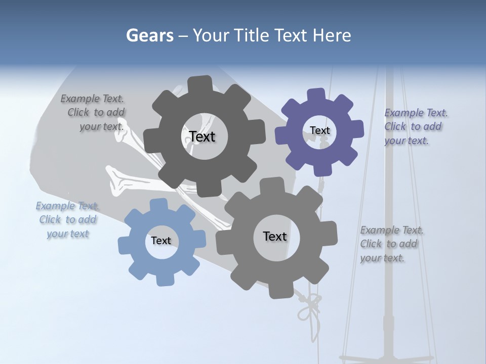 Thief Skull Maritime PowerPoint Template