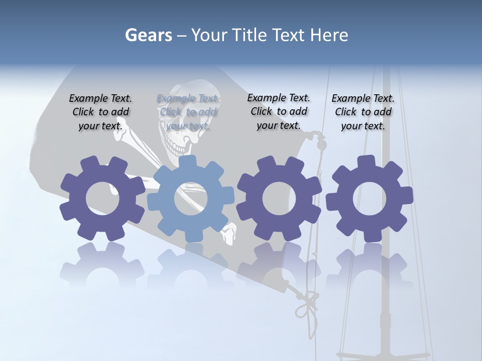 Thief Skull Maritime PowerPoint Template