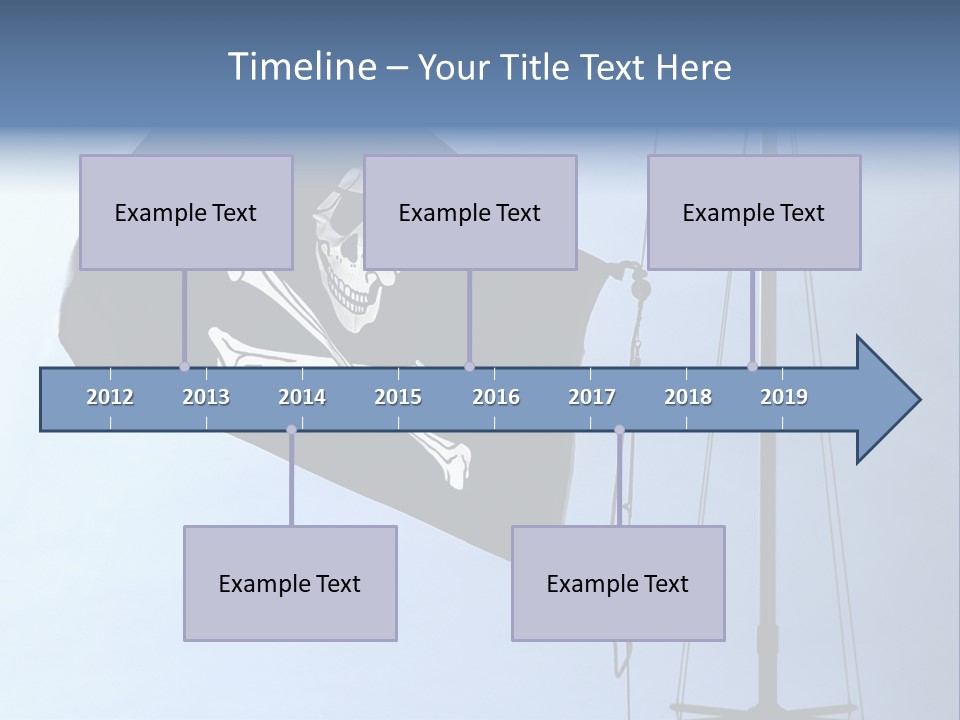 Thief Skull Maritime PowerPoint Template