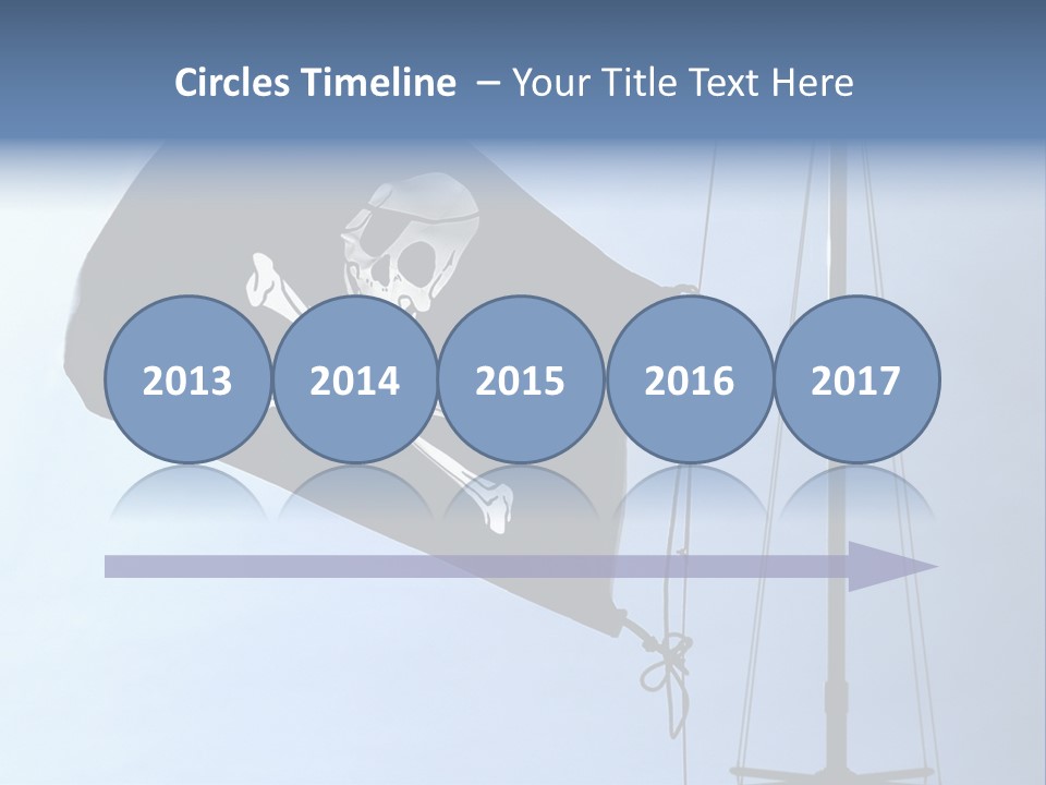 Thief Skull Maritime PowerPoint Template