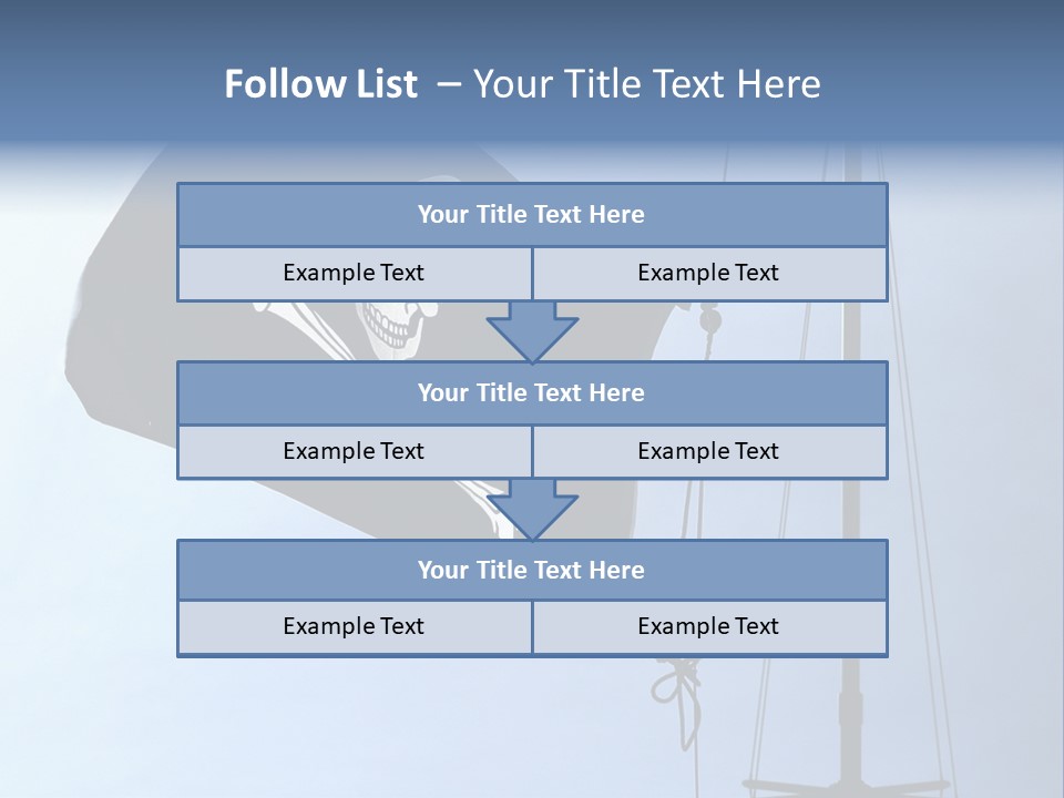 Thief Skull Maritime PowerPoint Template