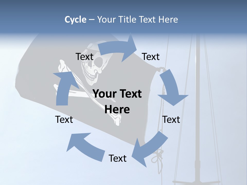 Thief Skull Maritime PowerPoint Template
