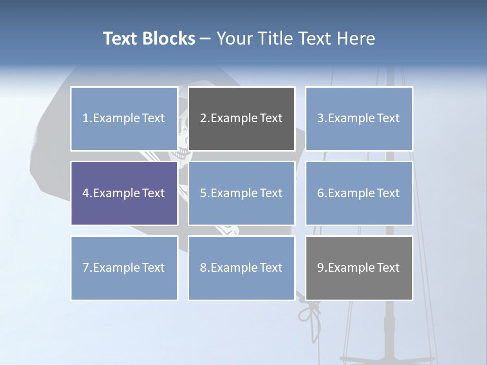 Thief Skull Maritime PowerPoint Template