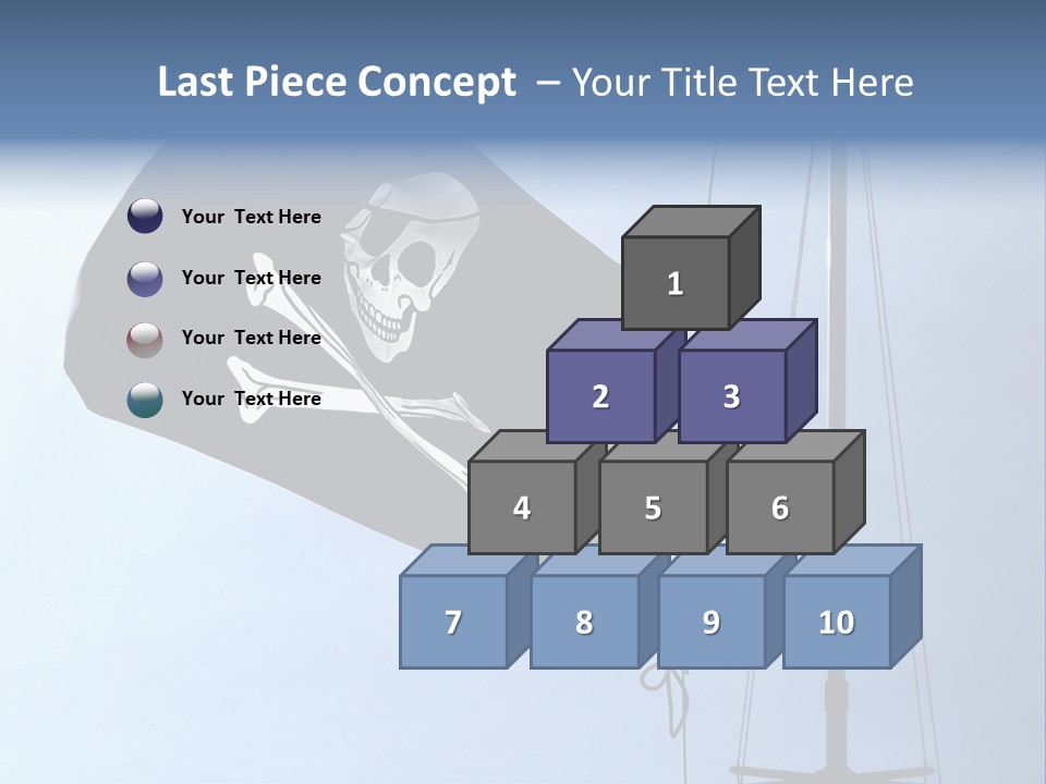 Thief Skull Maritime PowerPoint Template