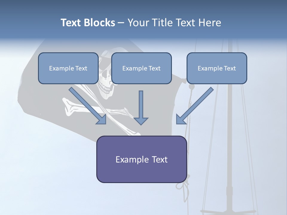 Thief Skull Maritime PowerPoint Template
