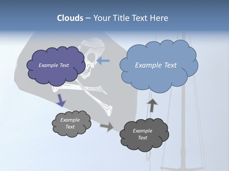 Thief Skull Maritime PowerPoint Template