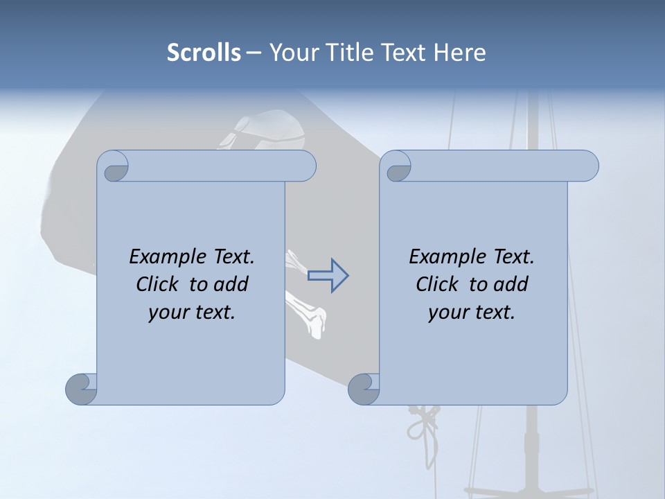 Thief Skull Maritime PowerPoint Template