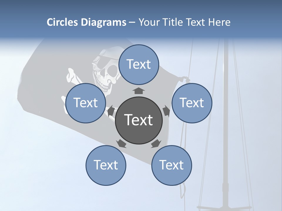 Thief Skull Maritime PowerPoint Template