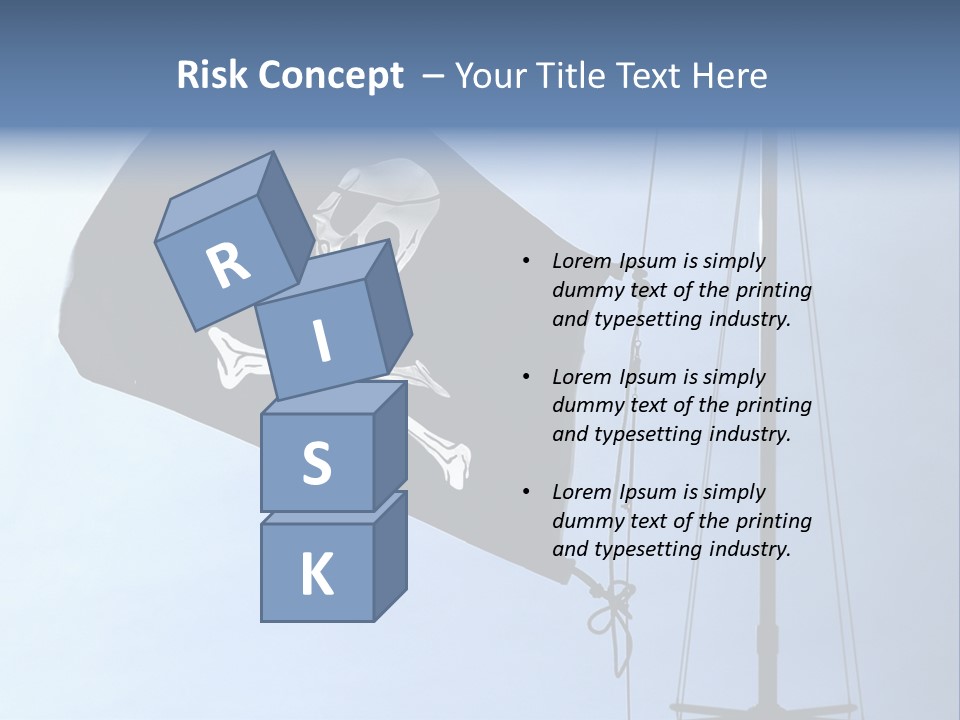 Thief Skull Maritime PowerPoint Template