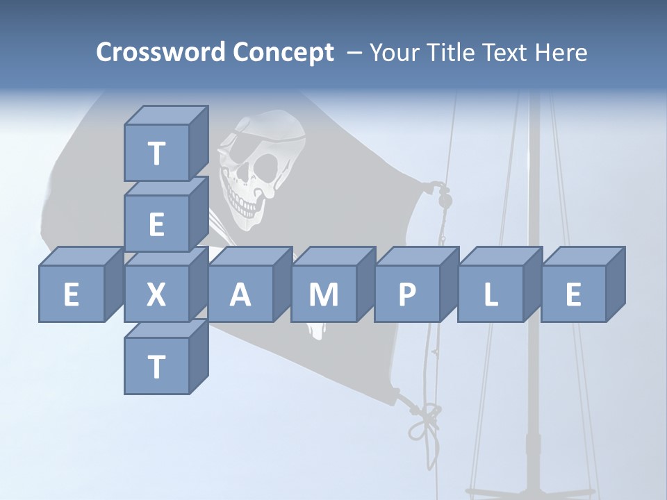 Thief Skull Maritime PowerPoint Template