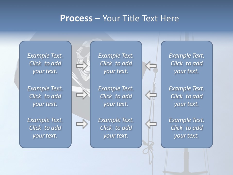 Thief Skull Maritime PowerPoint Template