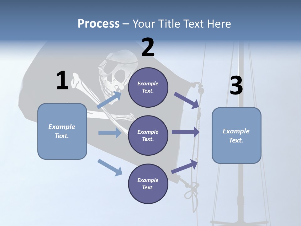 Thief Skull Maritime PowerPoint Template