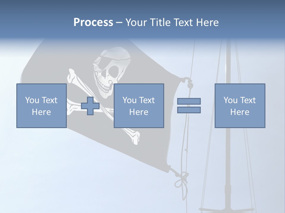 Thief Skull Maritime PowerPoint Template