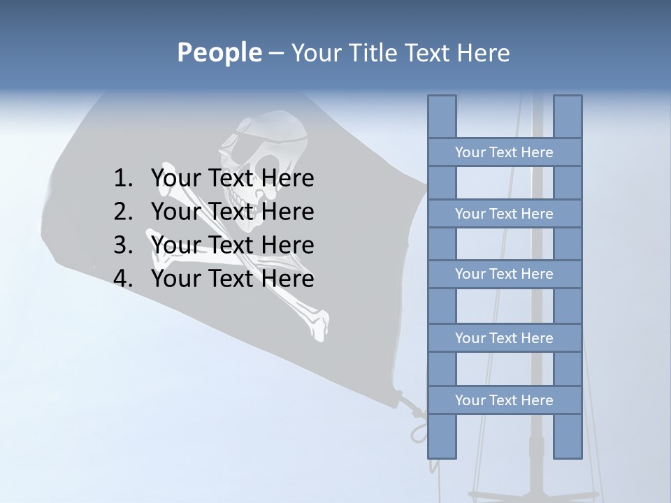 Thief Skull Maritime PowerPoint Template