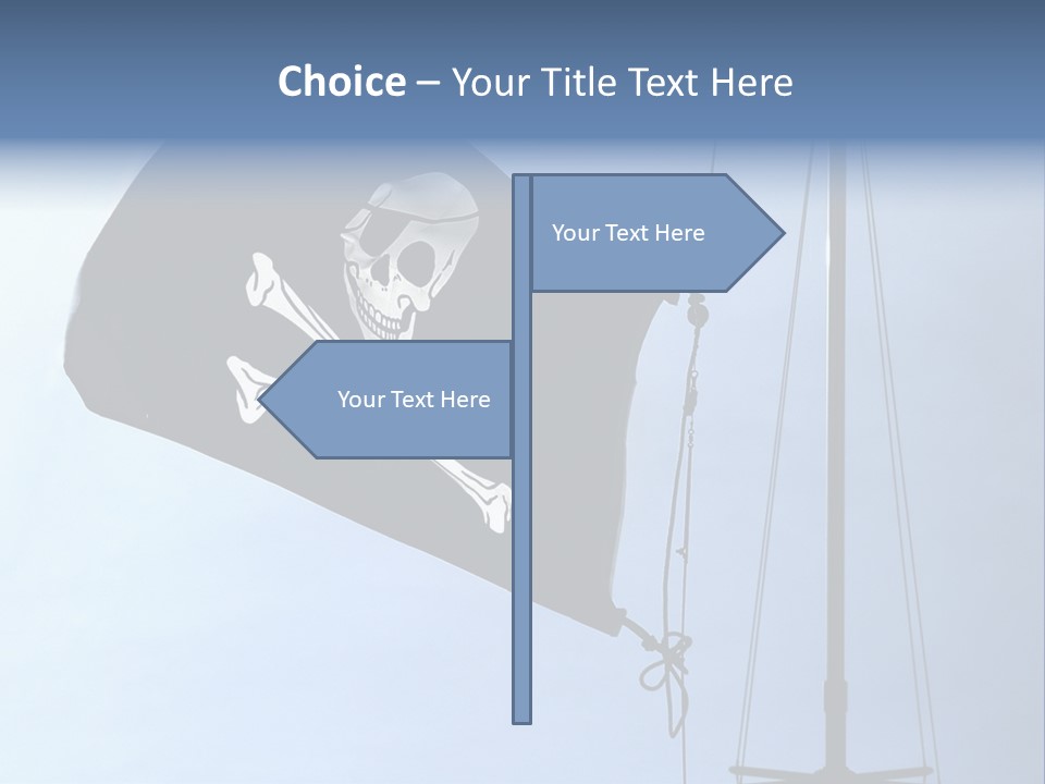 Thief Skull Maritime PowerPoint Template