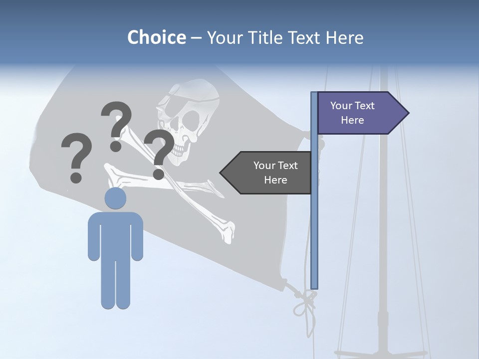 Thief Skull Maritime PowerPoint Template