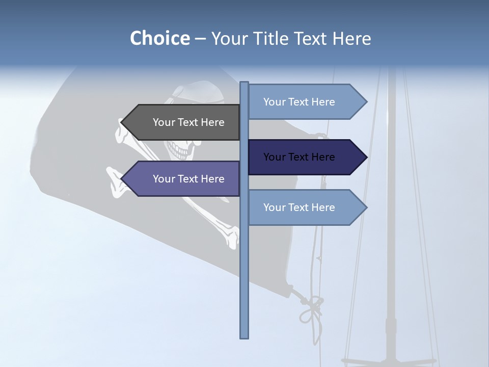 Thief Skull Maritime PowerPoint Template