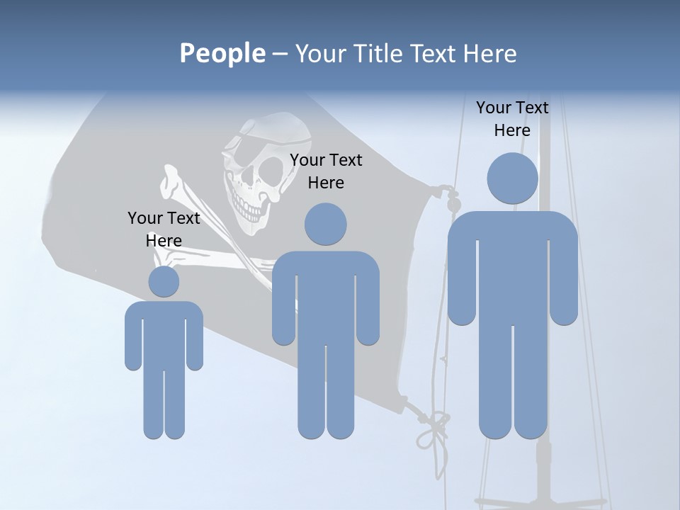 Thief Skull Maritime PowerPoint Template