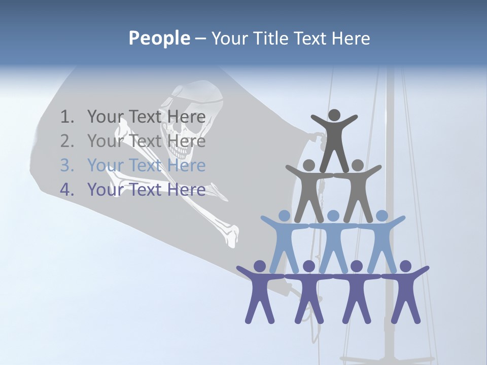 Thief Skull Maritime PowerPoint Template