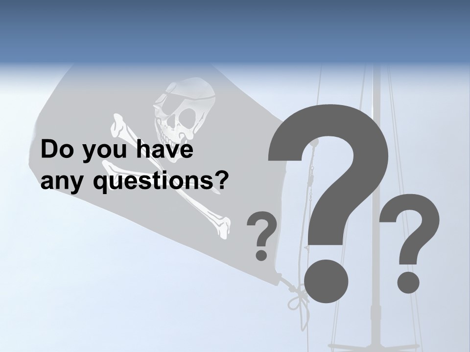 Thief Skull Maritime PowerPoint Template