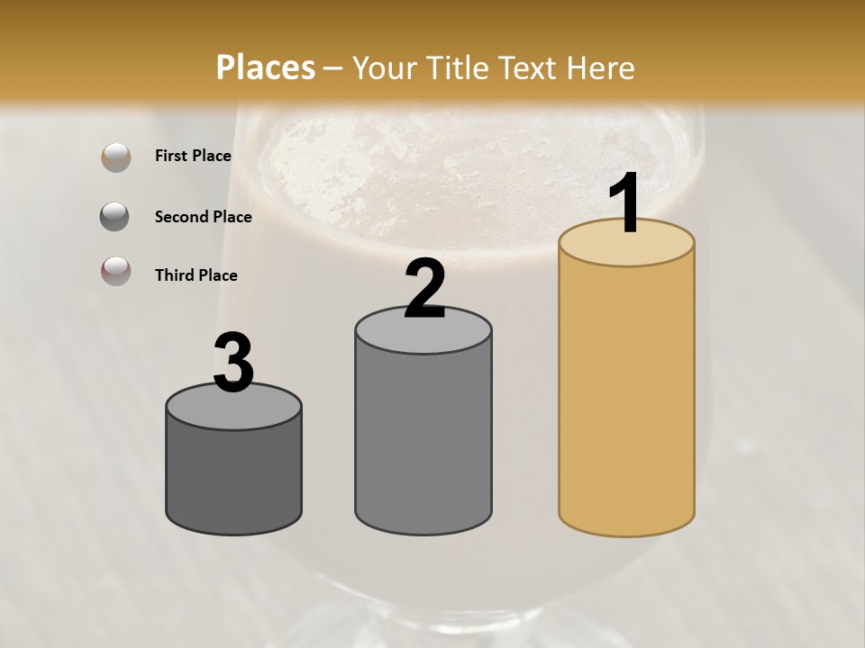 Milk Dairy Cocoa PowerPoint Template