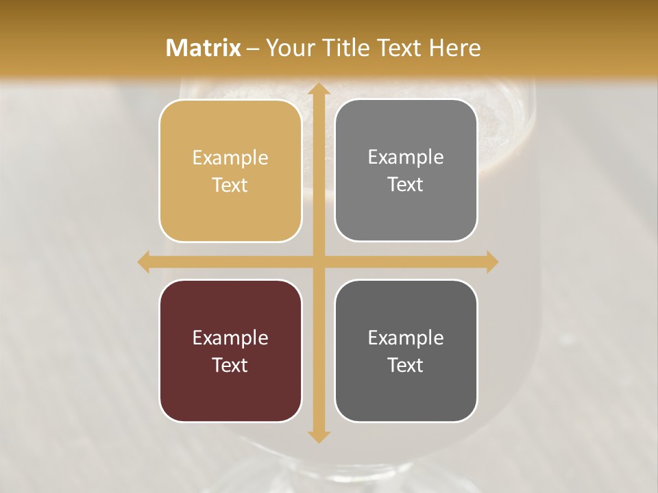 Milk Dairy Cocoa PowerPoint Template