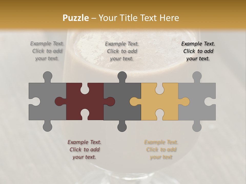 Milk Dairy Cocoa PowerPoint Template