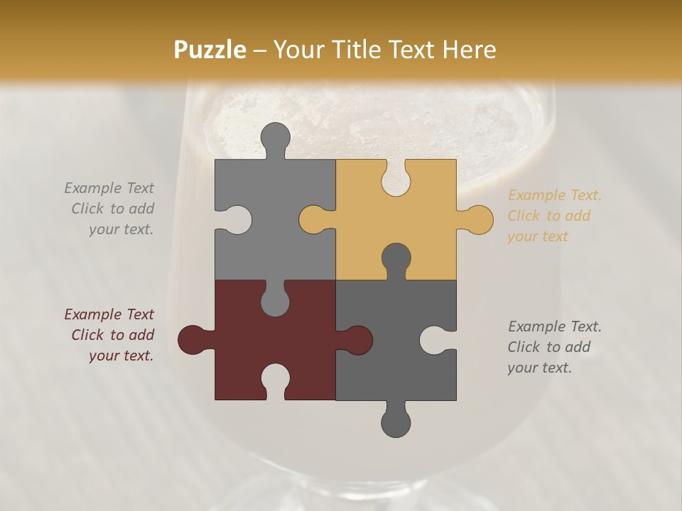 Milk Dairy Cocoa PowerPoint Template