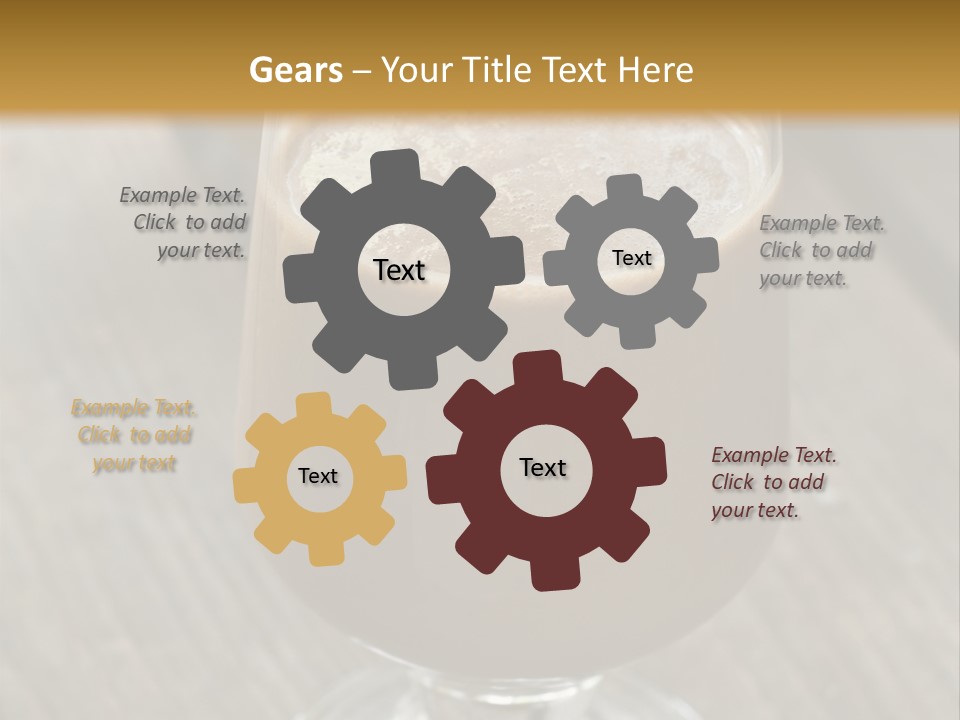 Milk Dairy Cocoa PowerPoint Template