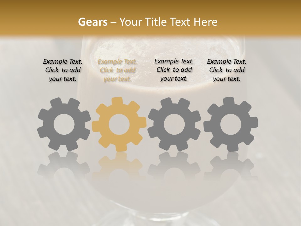 Milk Dairy Cocoa PowerPoint Template