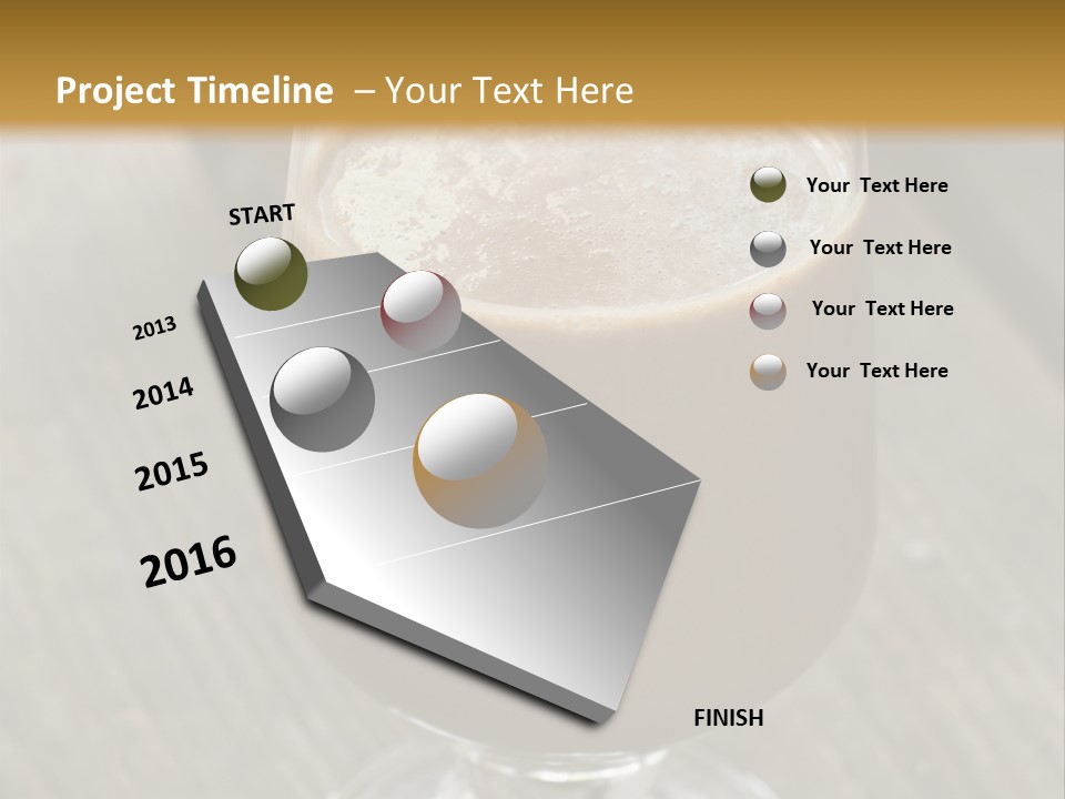 Milk Dairy Cocoa PowerPoint Template