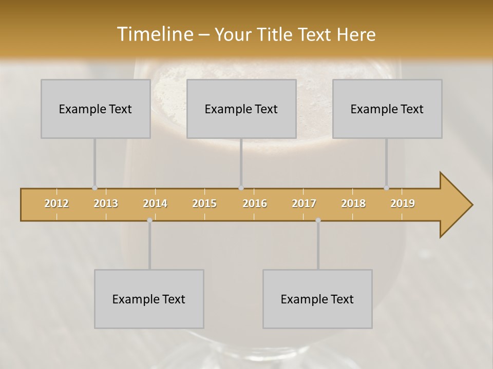 Milk Dairy Cocoa PowerPoint Template