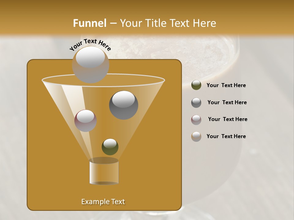 Milk Dairy Cocoa PowerPoint Template