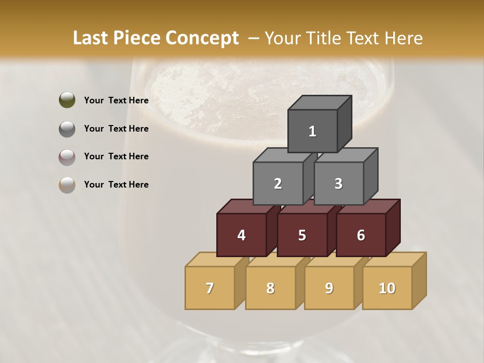 Milk Dairy Cocoa PowerPoint Template