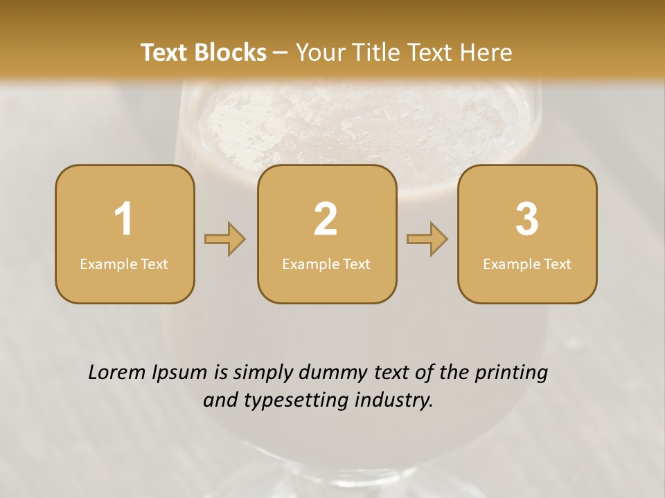 Milk Dairy Cocoa PowerPoint Template