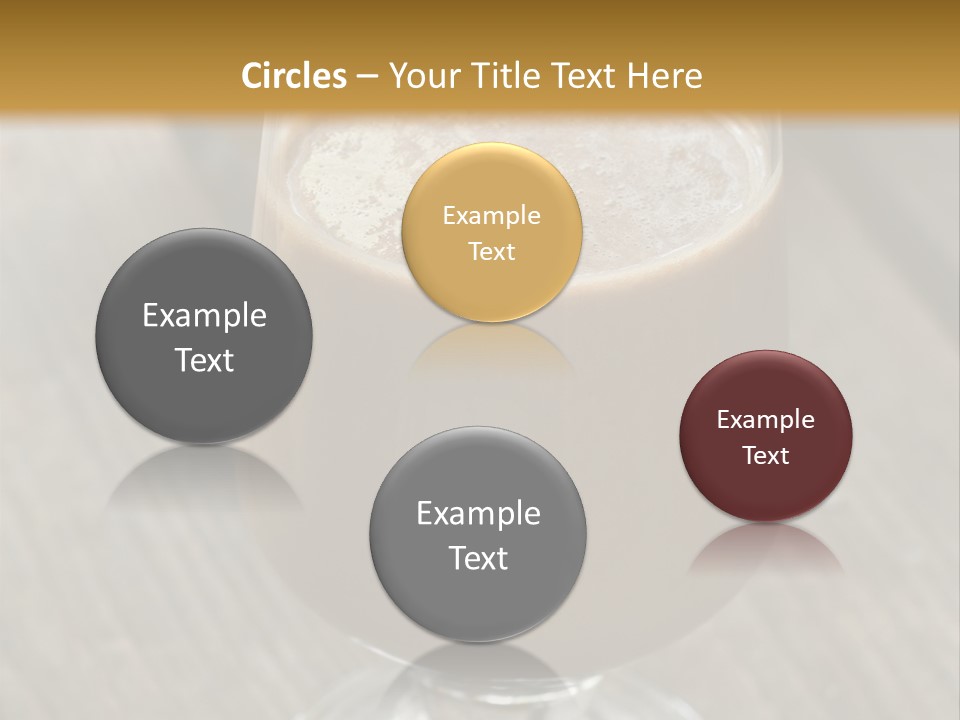 Milk Dairy Cocoa PowerPoint Template