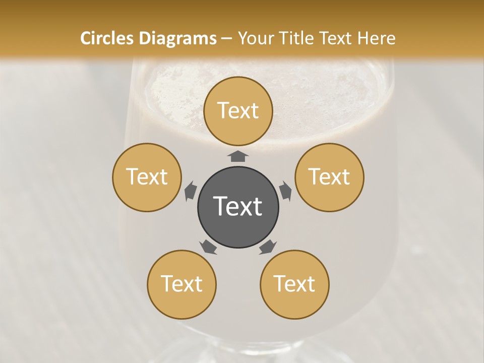 Milk Dairy Cocoa PowerPoint Template