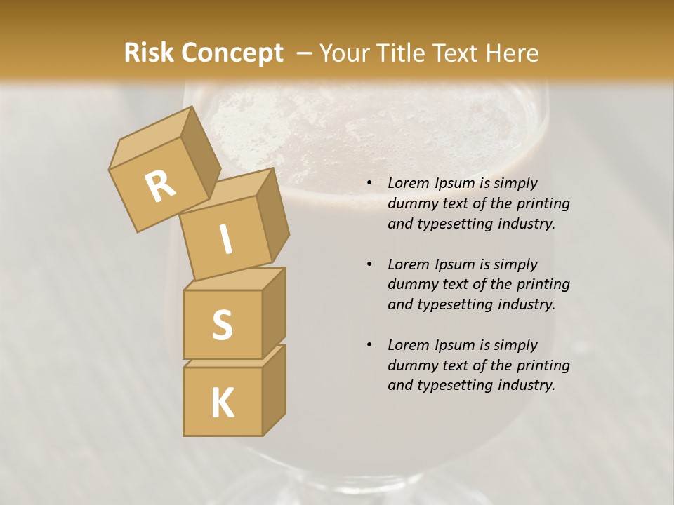 Milk Dairy Cocoa PowerPoint Template