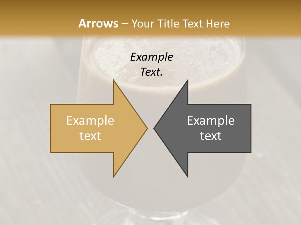 Milk Dairy Cocoa PowerPoint Template