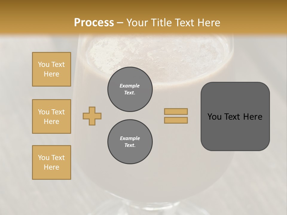 Milk Dairy Cocoa PowerPoint Template