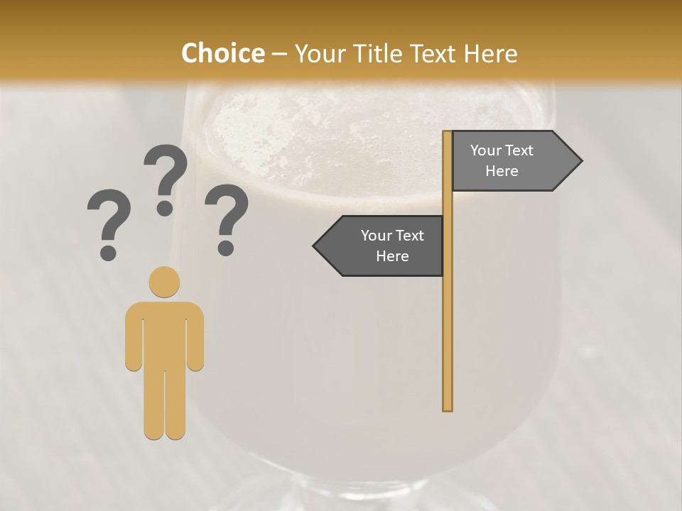 Milk Dairy Cocoa PowerPoint Template