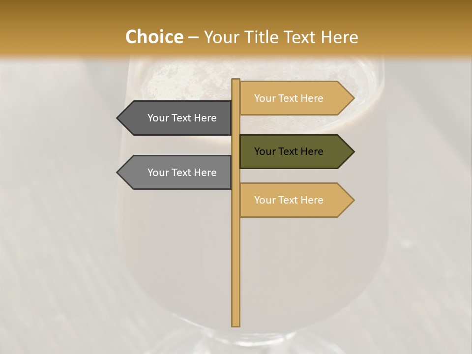 Milk Dairy Cocoa PowerPoint Template