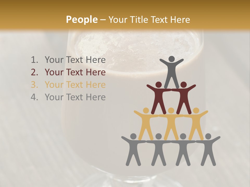 Milk Dairy Cocoa PowerPoint Template