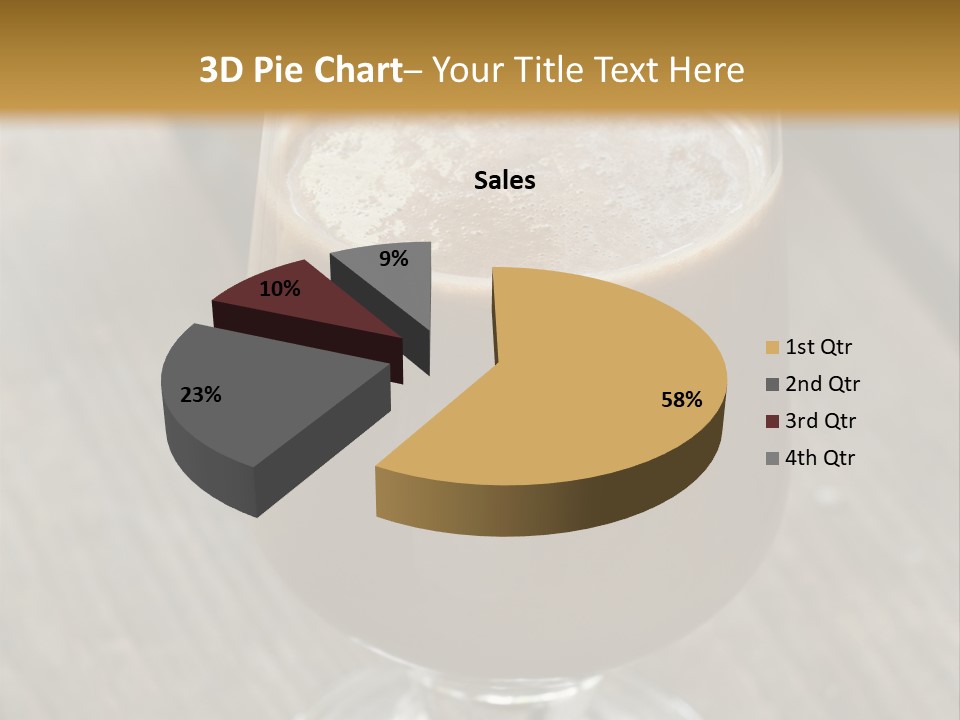 Milk Dairy Cocoa PowerPoint Template