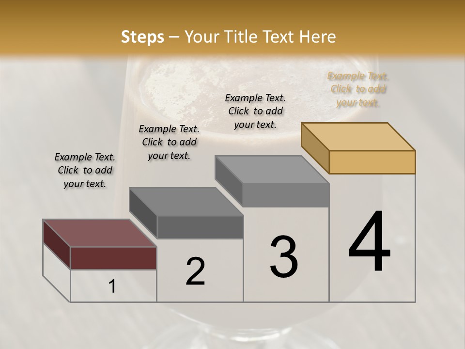 Milk Dairy Cocoa PowerPoint Template
