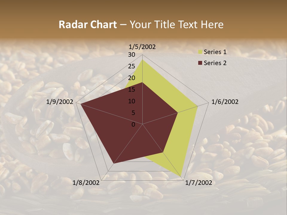 Cereals Zinc Wooden Spoon PowerPoint Template